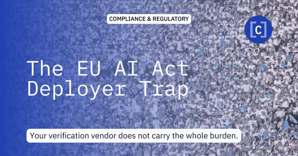 The EU AI Act Deployer Trap
